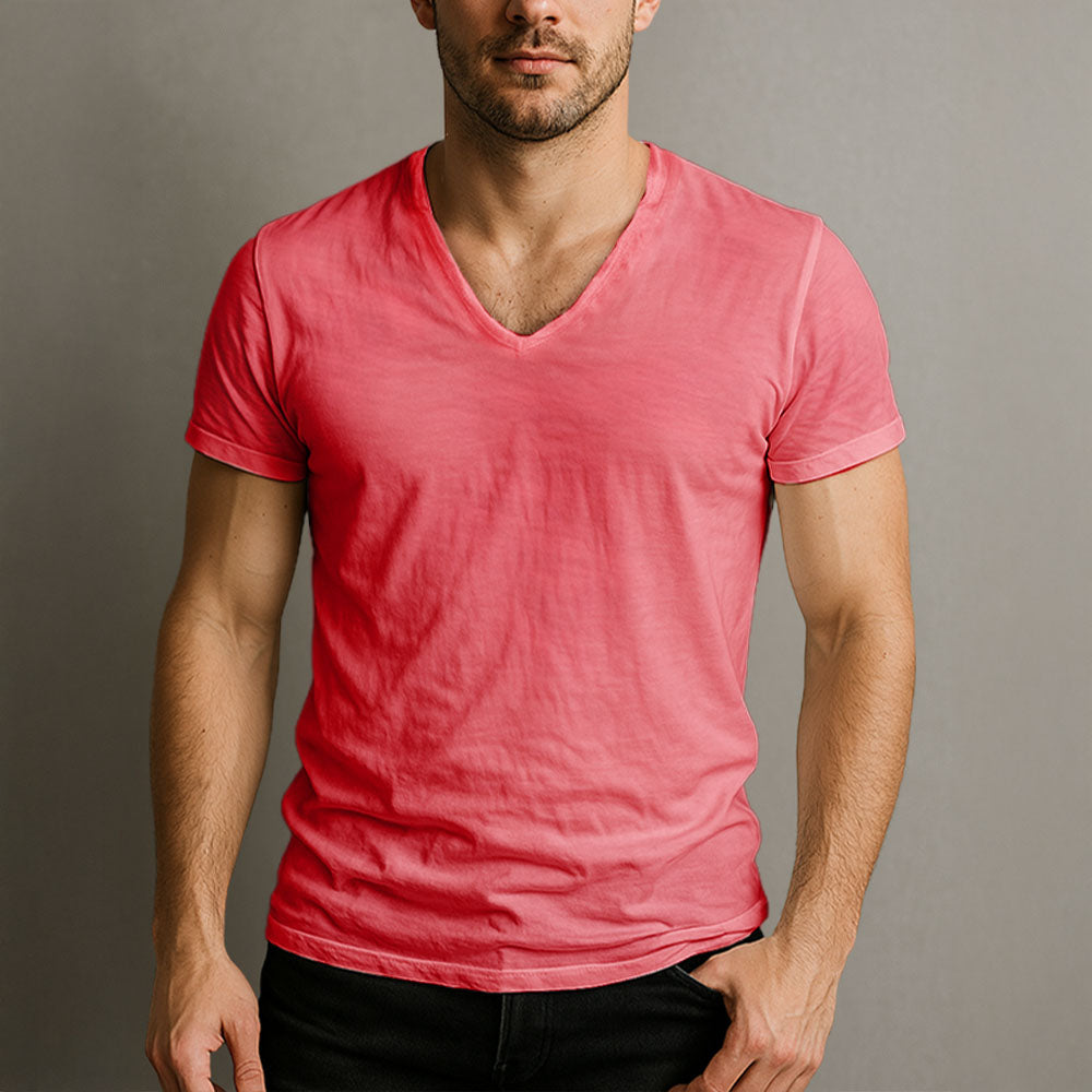 Mens Shirt Soft Breathable Blend Minimal Fit