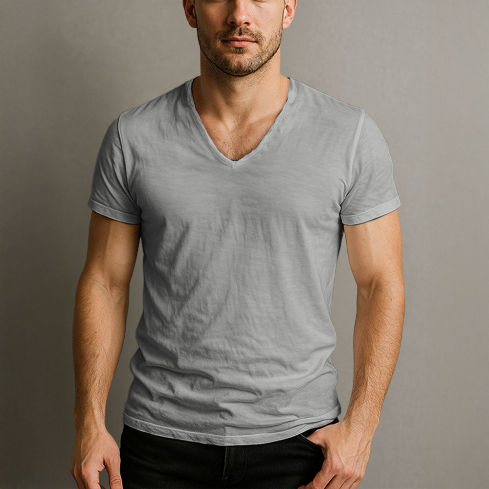 Mens Shirt Soft Breathable Blend Minimal Fit