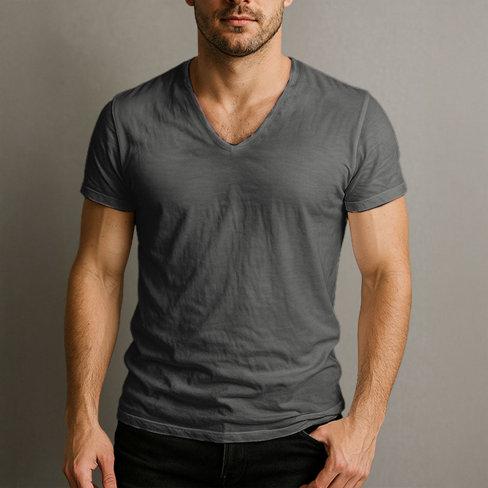 Mens Shirt Soft Breathable Blend Minimal Fit