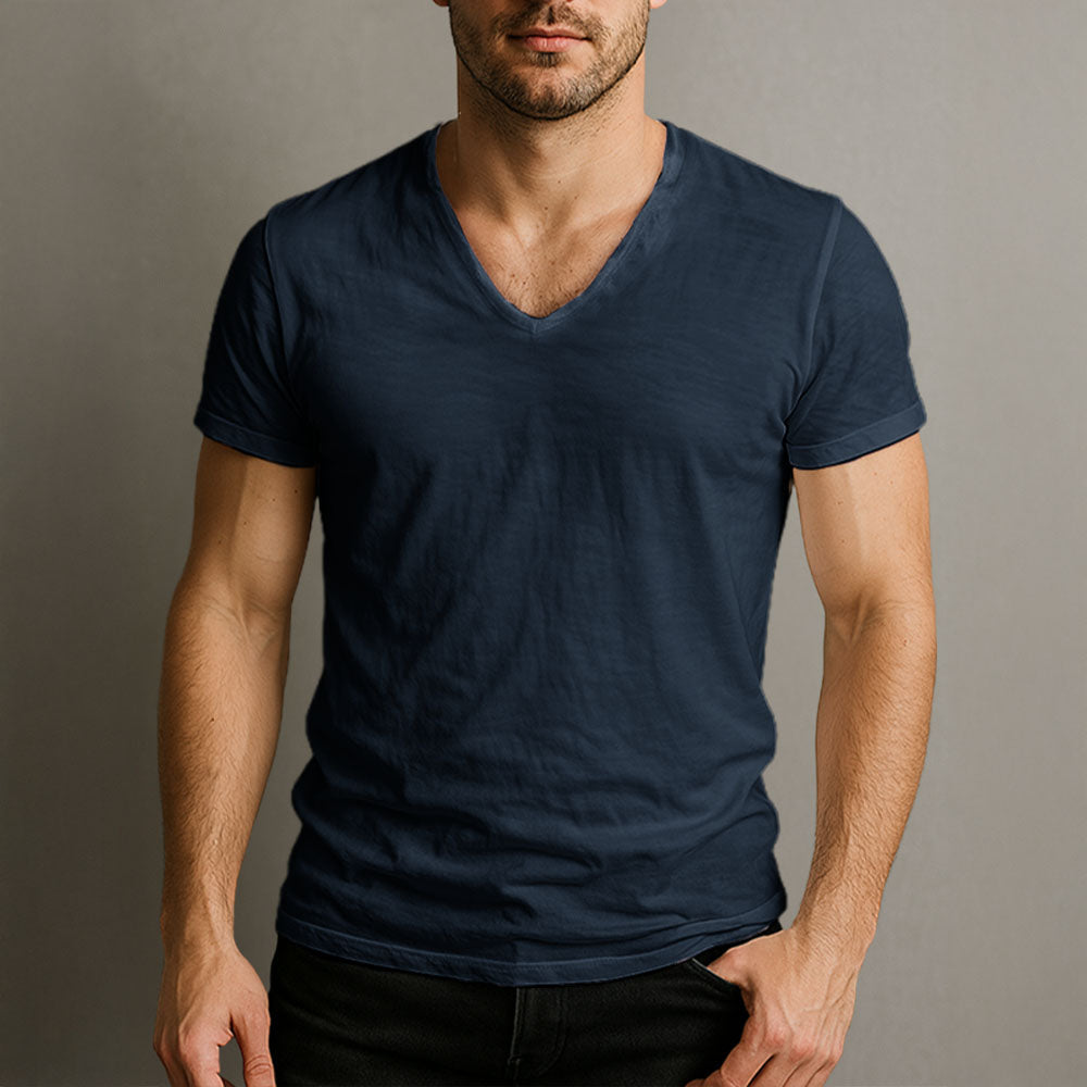 Mens Shirt Soft Breathable Blend Minimal Fit