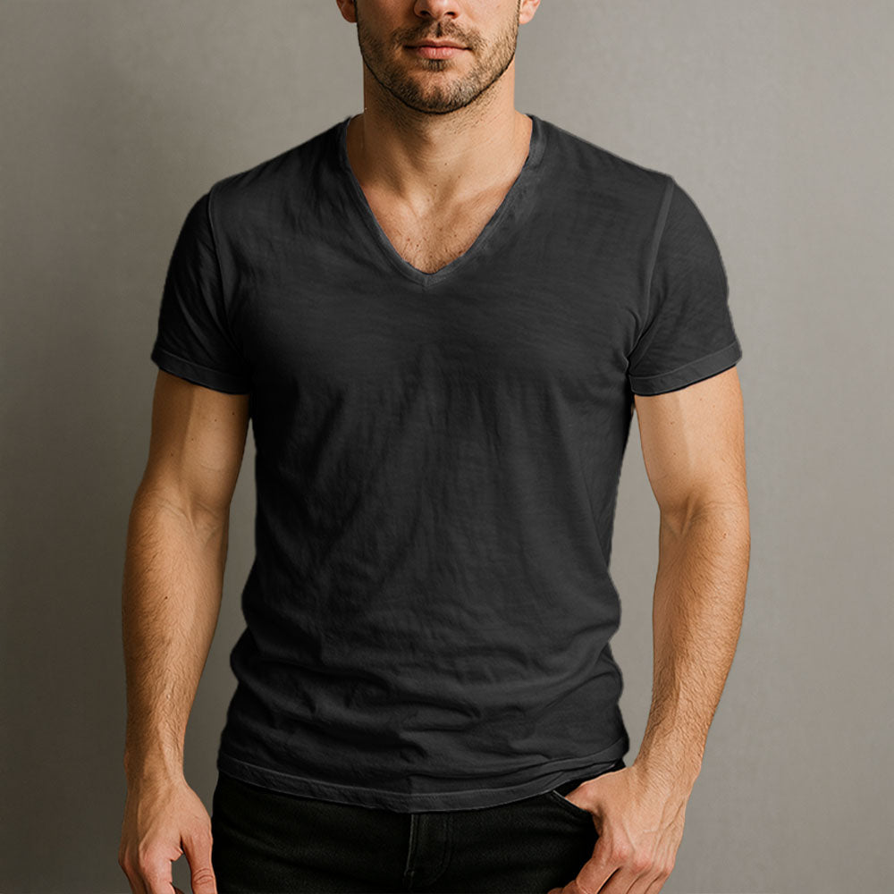Mens Shirt Soft Breathable Blend Minimal Fit