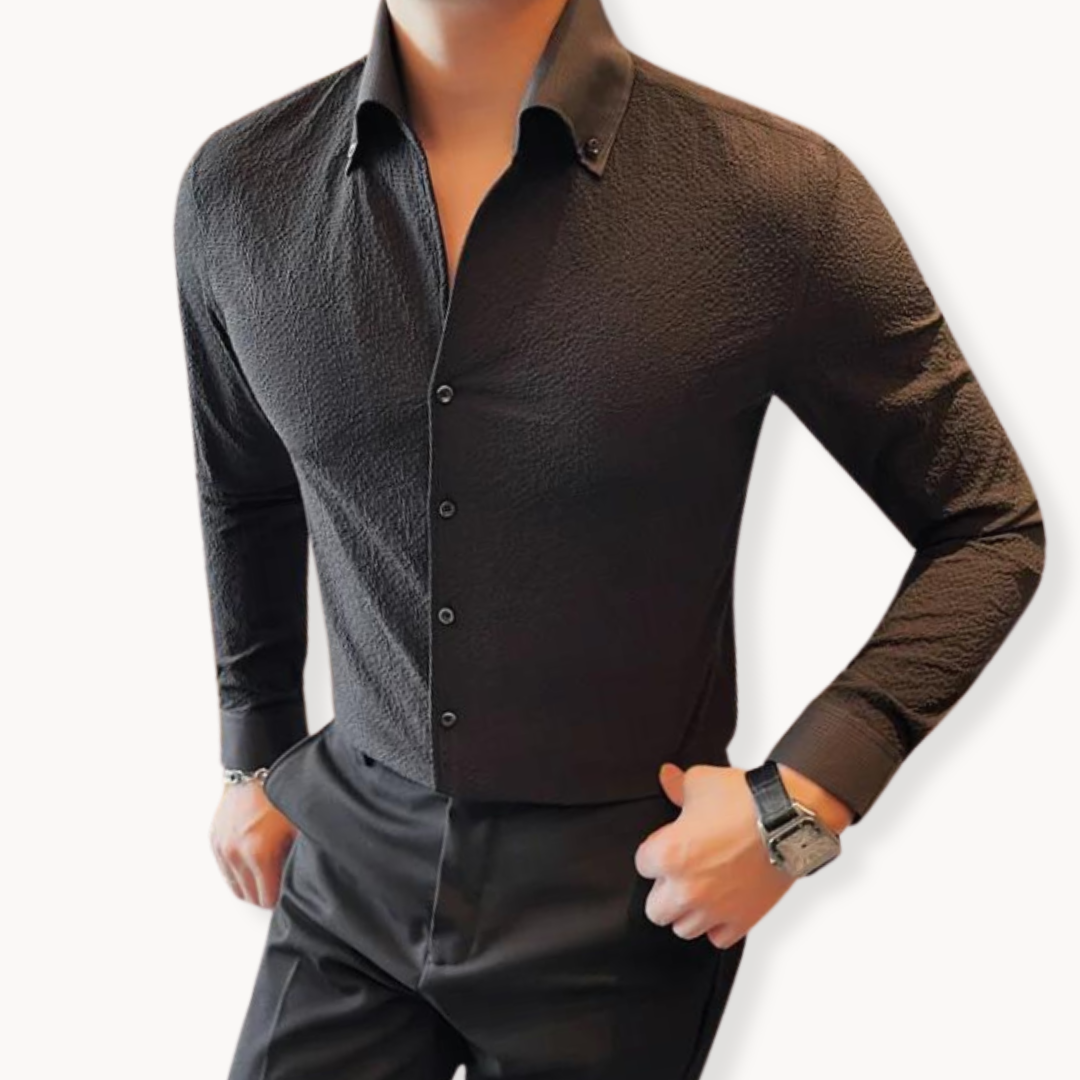 Mens Performance Blend Shirt Lightweight Comfortable Fit