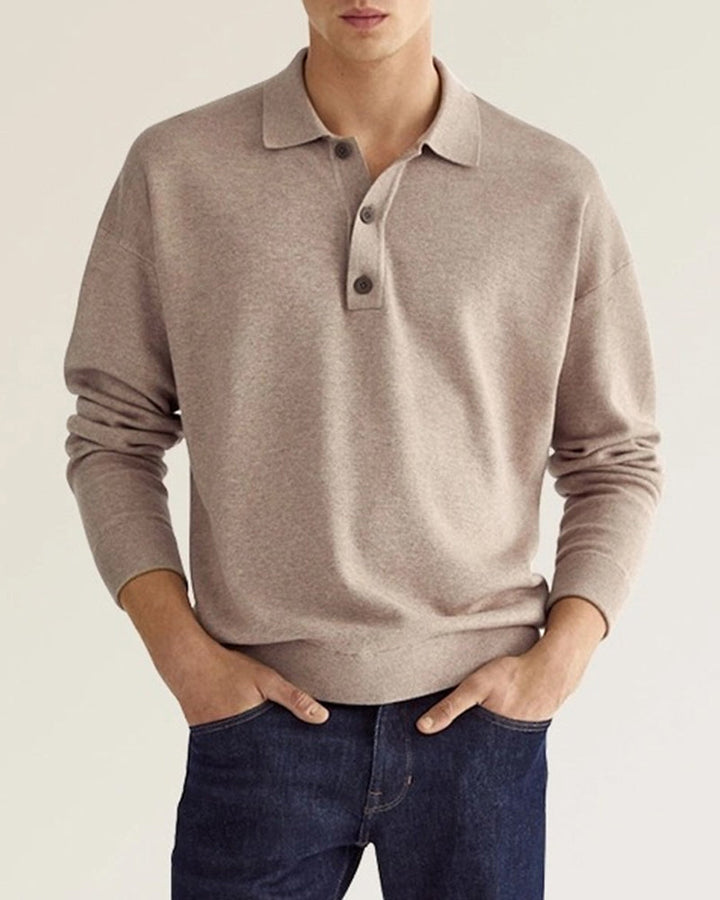 Mens Shirt Polyester Blend Button Collar Layered Fit