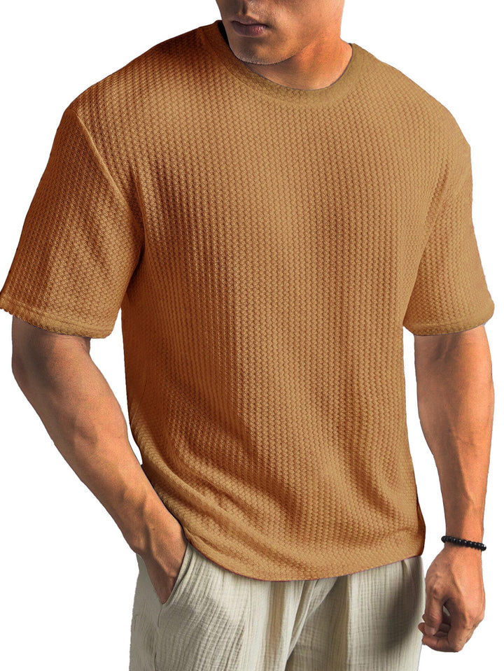 Mens Shirt Soft Blend Button Placket Regular Fit
