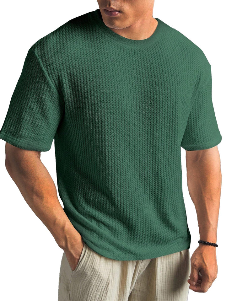 Mens Shirt Soft Blend Button Placket Regular Fit