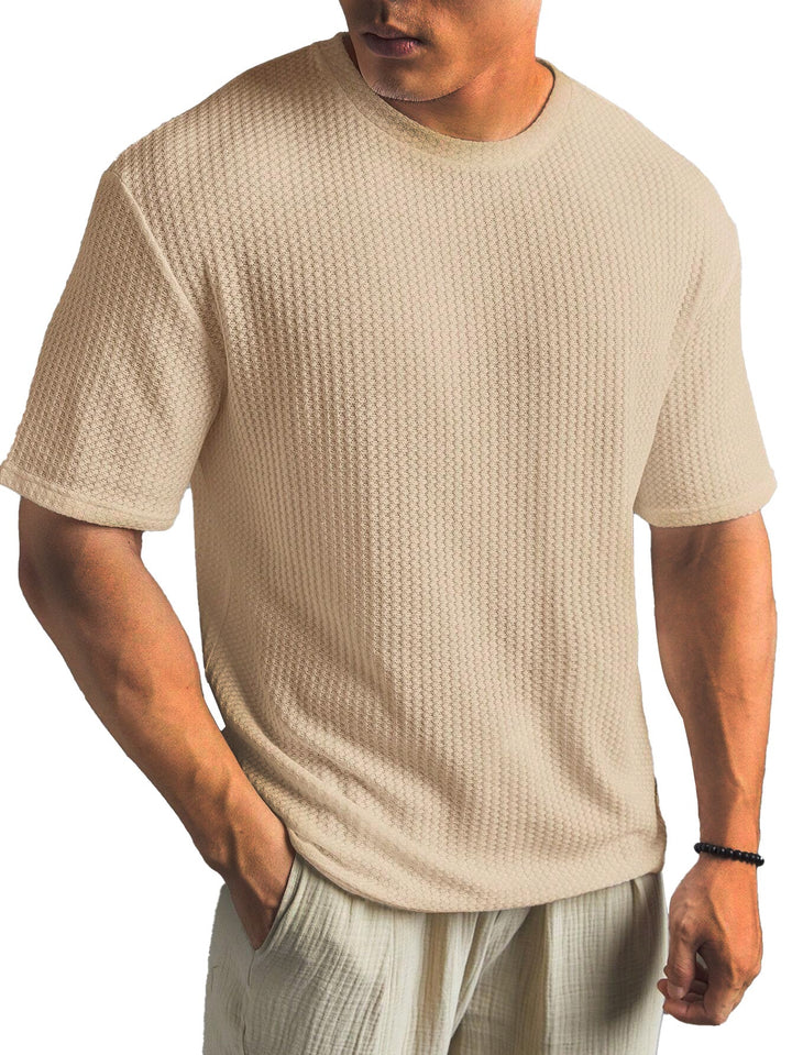 Mens Shirt Soft Blend Button Placket Regular Fit