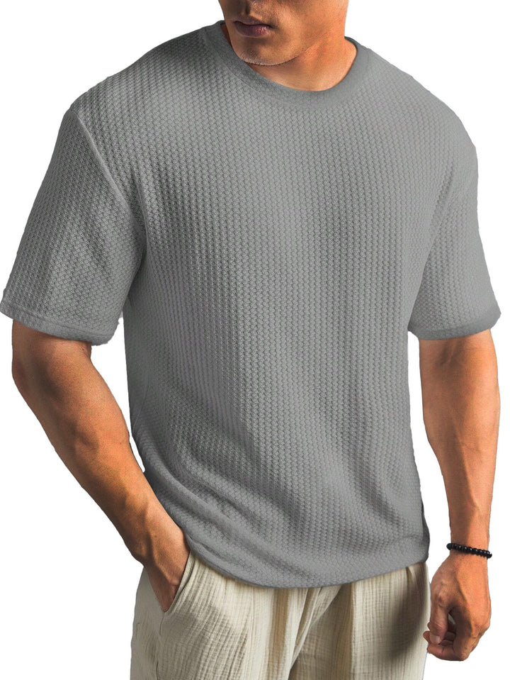 Mens Shirt Soft Blend Button Placket Regular Fit