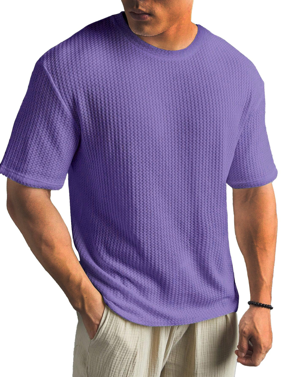 Mens Shirt Soft Blend Button Placket Regular Fit