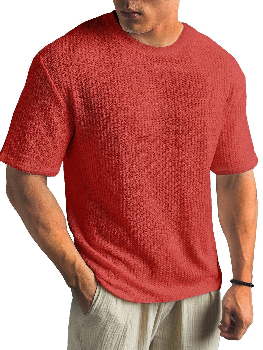Mens Shirt Soft Blend Button Placket Regular Fit