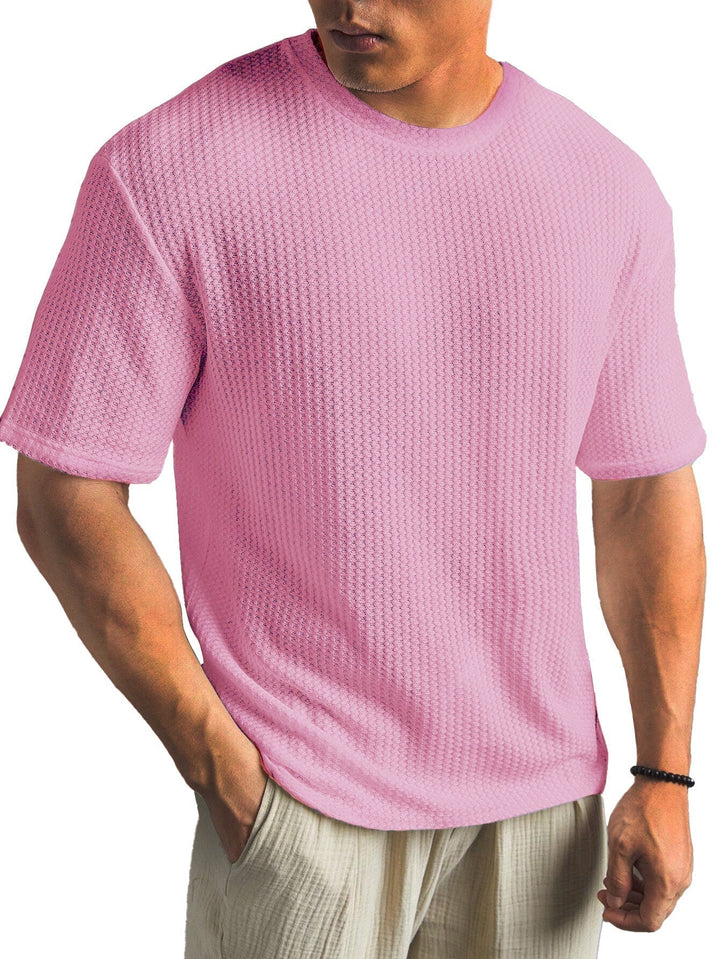 Mens Shirt Soft Blend Button Placket Regular Fit