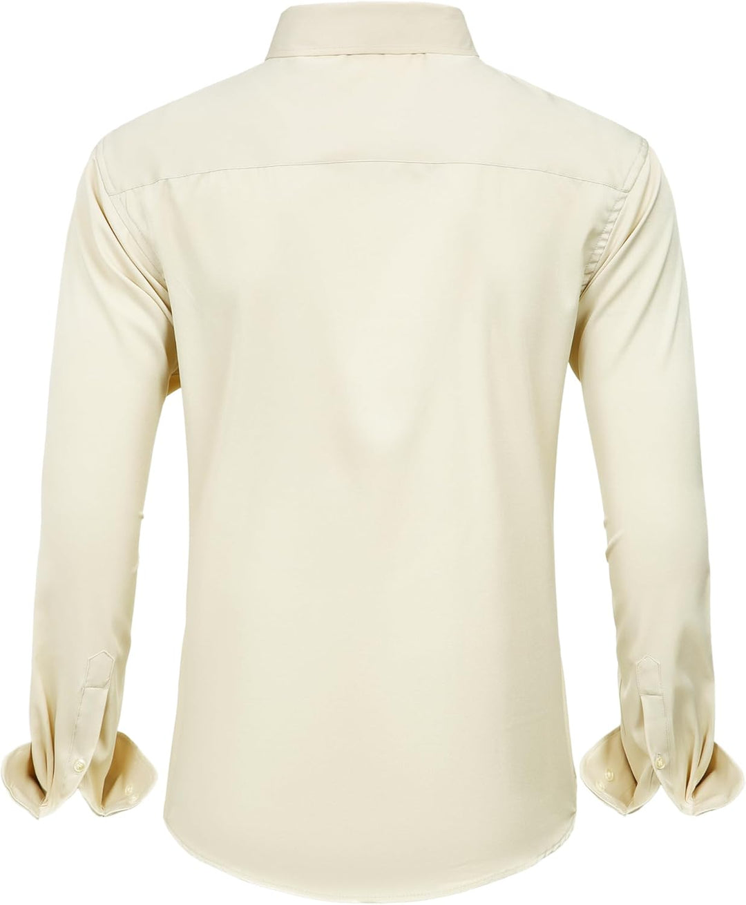 Mens Shirt Stretch Blend Fabric Wrinkle- Regular Fit