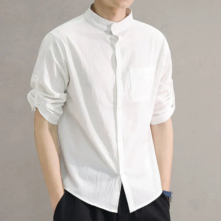 Mens Short Sleeve Shirt Tailored Fit Stretch Fabric