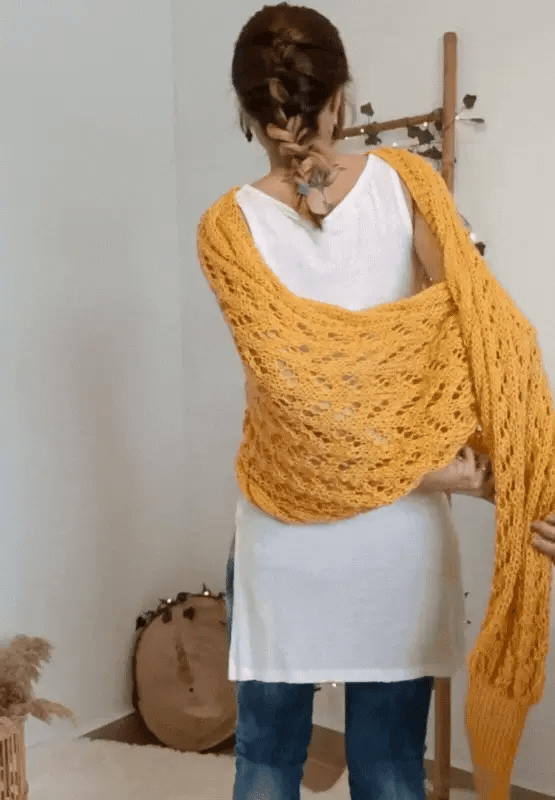 Unisex Scarf Warm Soft Fabric Wrap