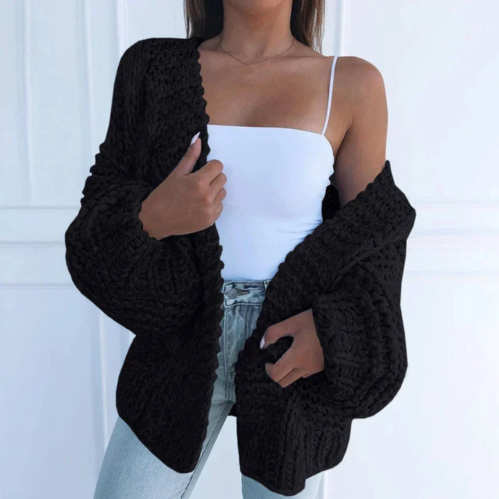 Womens Knit Cardigan Comfortable Fit
