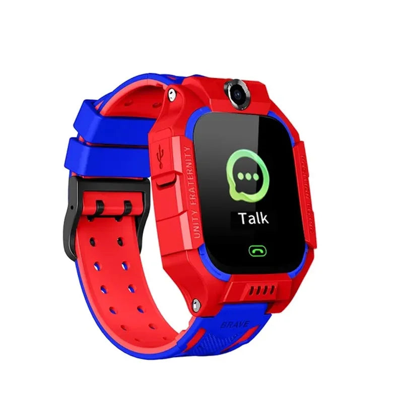 Kids GPS Watch with Color Screen SOS Function Camera Activity Tracker