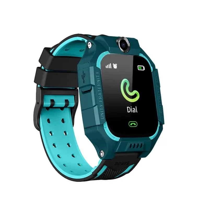 Kids GPS Watch with Color Screen SOS Function Camera Activity Tracker