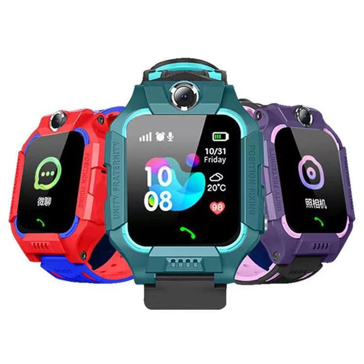 Kids GPS Watch with Color Screen SOS Function Camera Activity Tracker