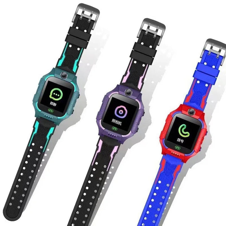 Kids GPS Watch with Color Screen SOS Function Camera Activity Tracker