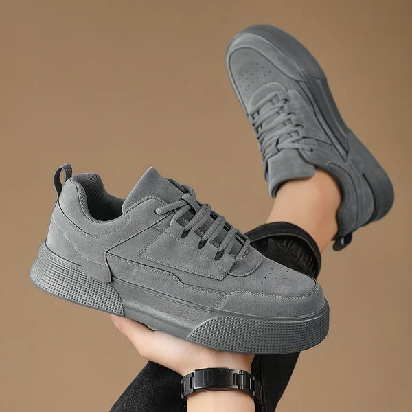 Unisex Low Profile Sneakers Polyester Blend Lightweight - BritishMode