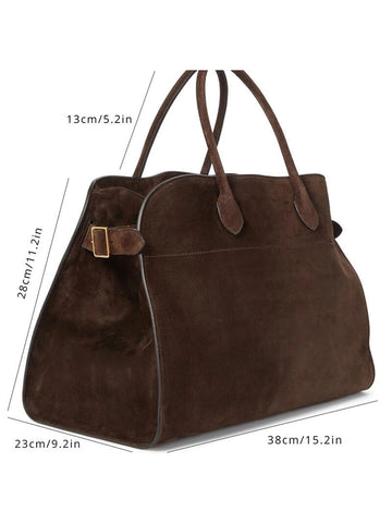 Womens Henna Shopper Bag Spacious Stylish Design - BritishMode