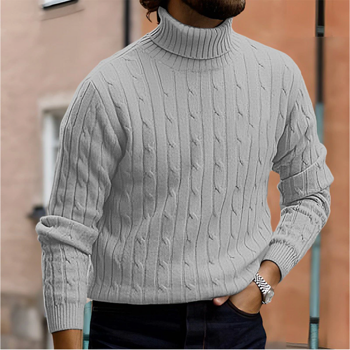 Womens Soft-Blend Jumper High Neck Extra Warm Fit