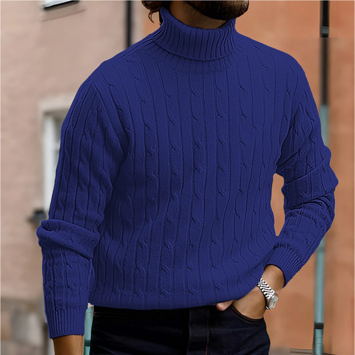 Womens Soft-Blend Jumper High Neck Extra Warm Fit