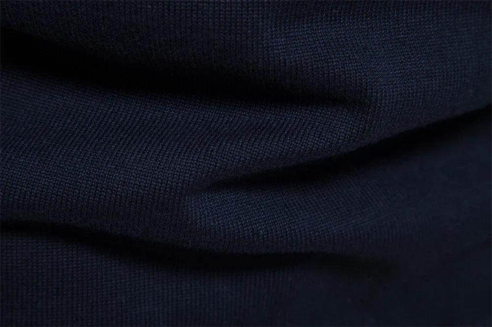 Unisex Soft-Blend Sweater with Zip Ventilation