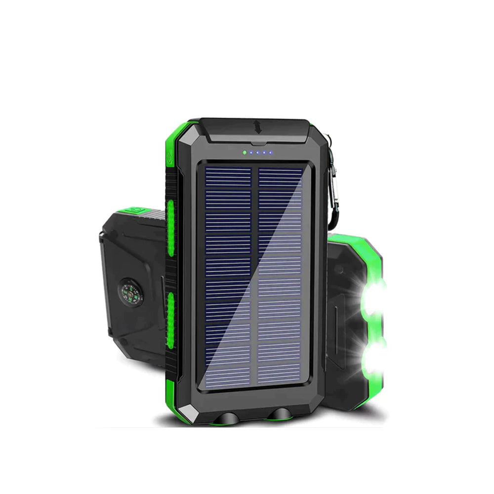 Portable Solar Charger Power Bank Waterproof 50000mAh Capacity - BritishMode