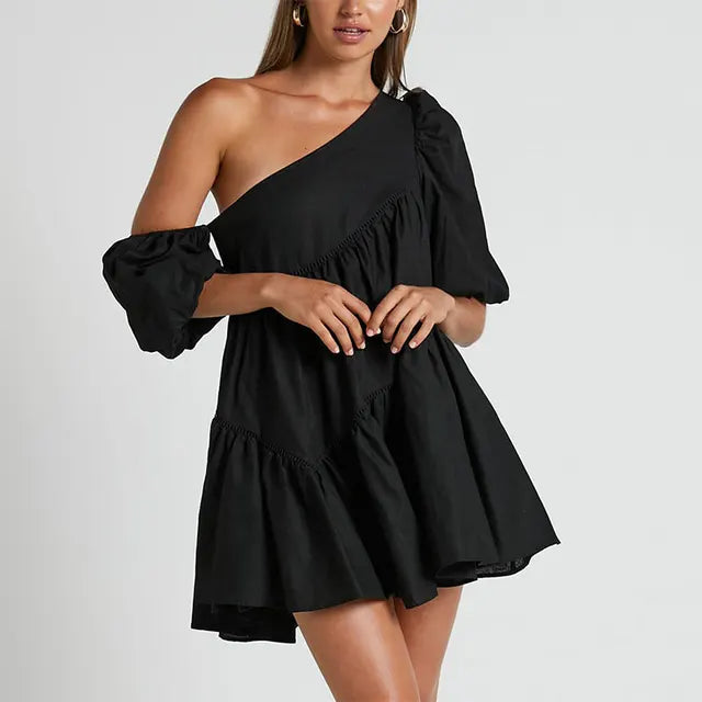 Womens Mini Dress Off Shoulder Chic Style