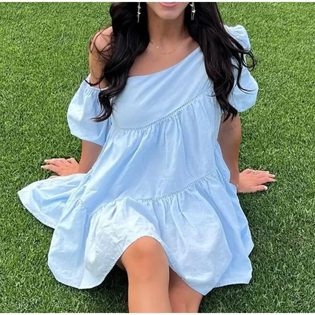 Womens Mini Dress Off Shoulder Chic Style