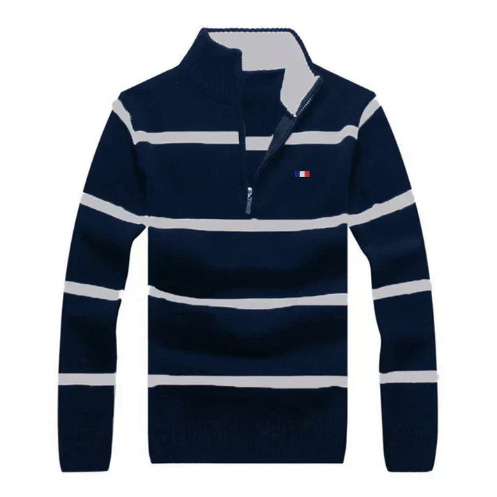 Mens Collared Jumper Knit Fit - BritishMode