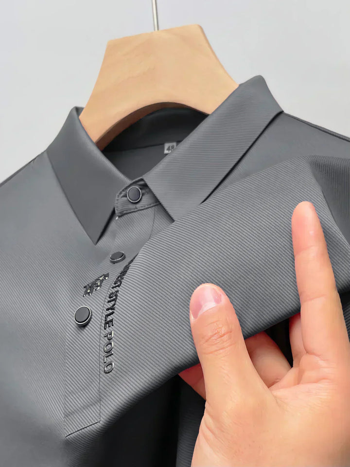 Mens Polo Shirt Cotton Smooth Fit