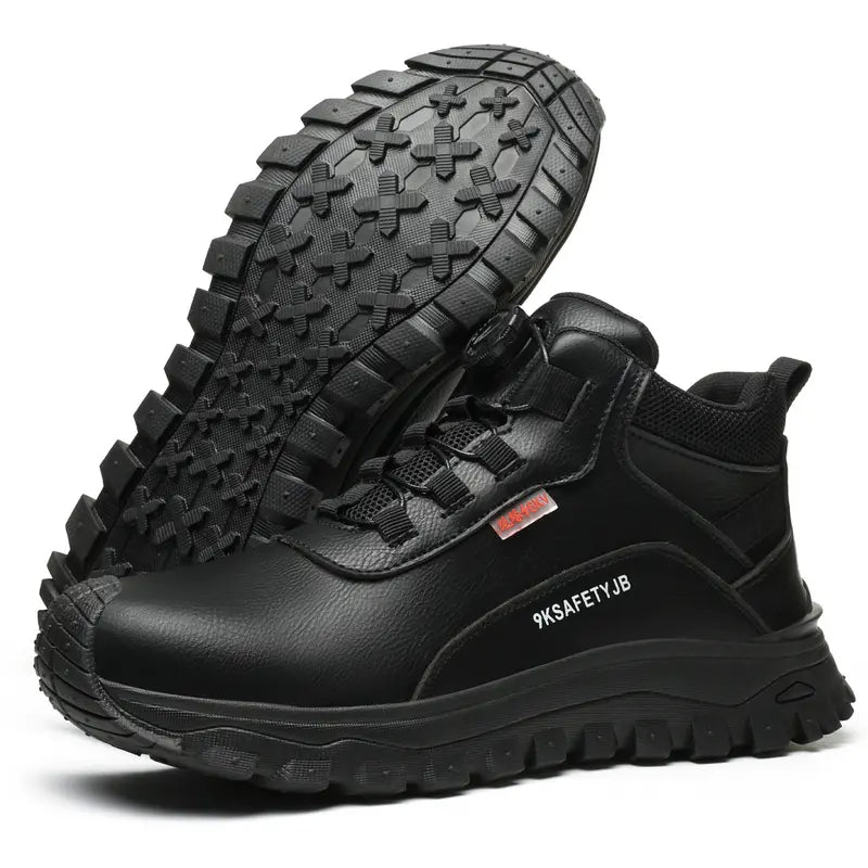 Mens Safety Shoes Steel Toe Protective Design