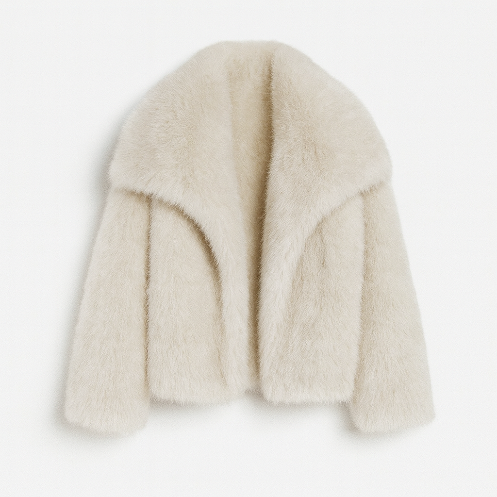 Womens Faux Fur Coat Warm Stylish Fit - BritishMode