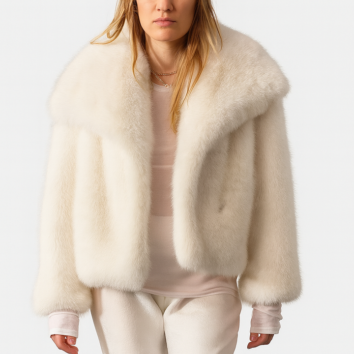 Womens Faux Fur Coat Warm Stylish Fit