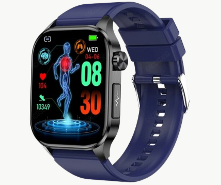 Unisex Blood Sugar Tracker Watch Easy Touch Display