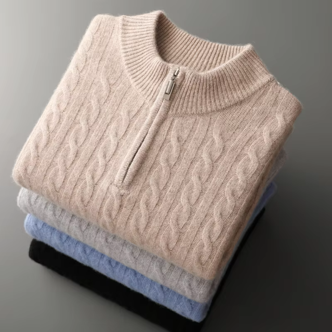 Womens Sweater Soft Blend Tailored Fit Warm Feel