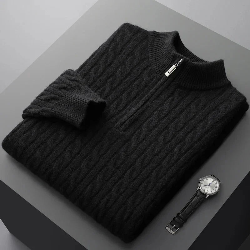 Womens Sweater Soft Blend Tailored Fit Warm Feel