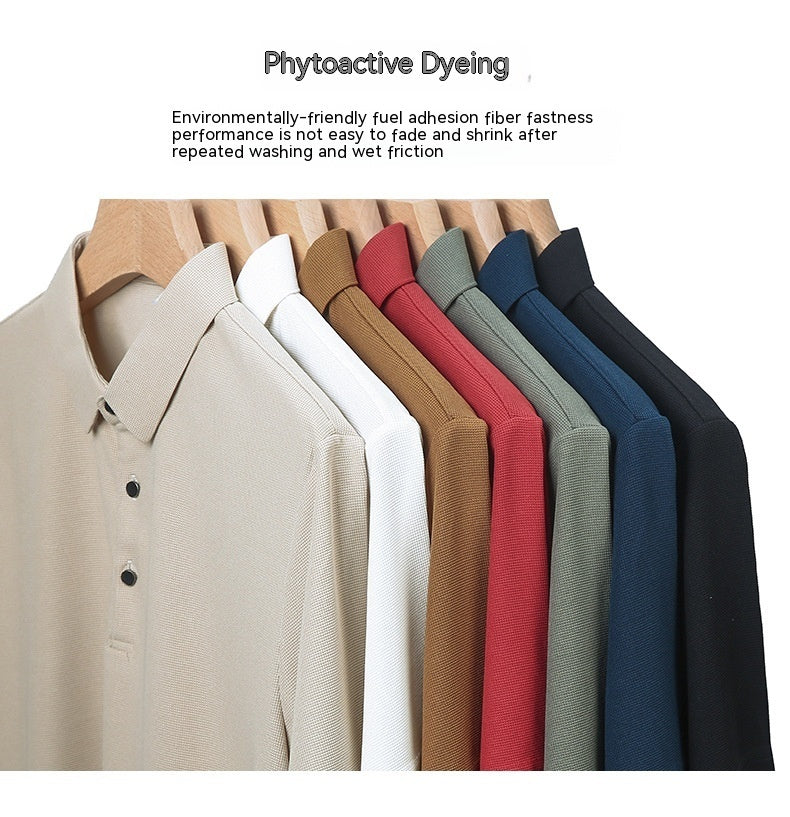 Unisex Knit Blend T-Shirt Waffle Texture Breathable Fit