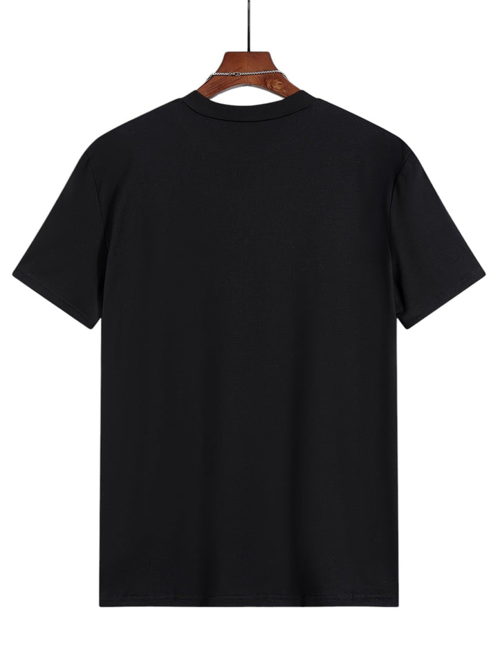 Unisex T-Shirt Polyester Blend Regular Fit Smooth Neckline