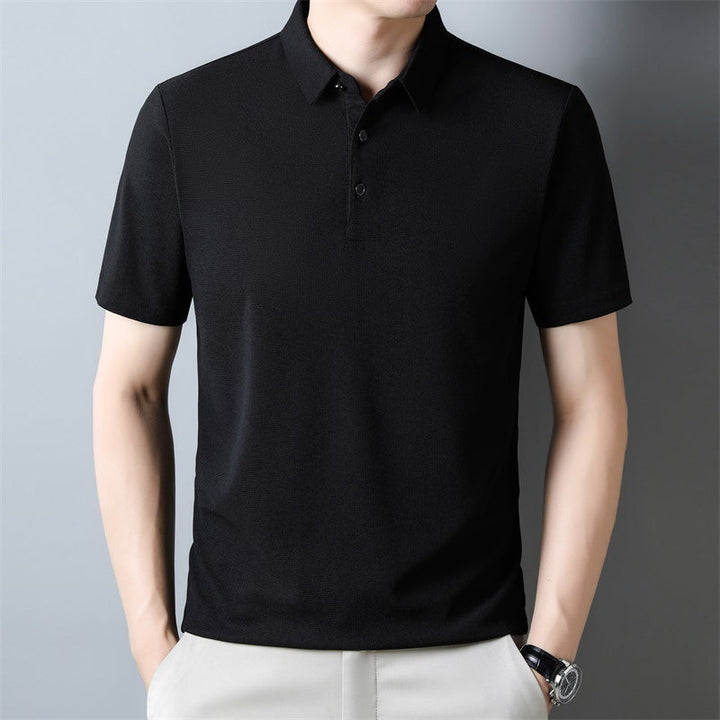 Unisex Waffle Texture T-Shirt Breathable Short Sleeve Fit