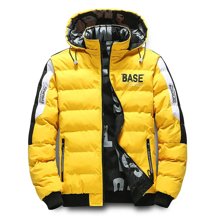 Mens Winter Jacket Padded Warm Fit - BritishMode