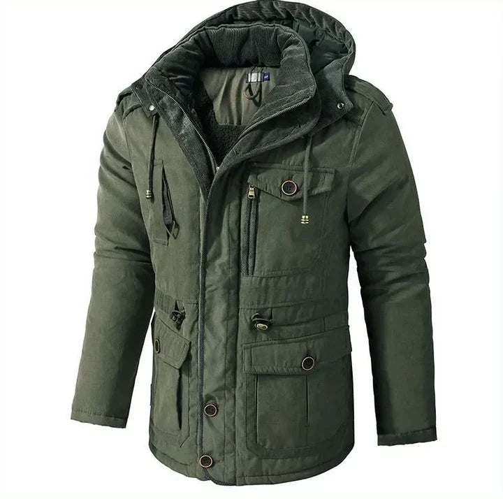 Mens Jacket Durable Outer Shell Warm Fit