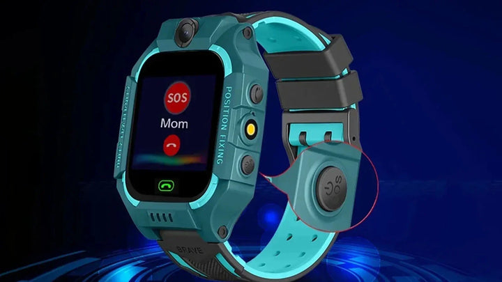 Kids GPS Smartwatch with Real-Time Tracking SOS Button Two-Way