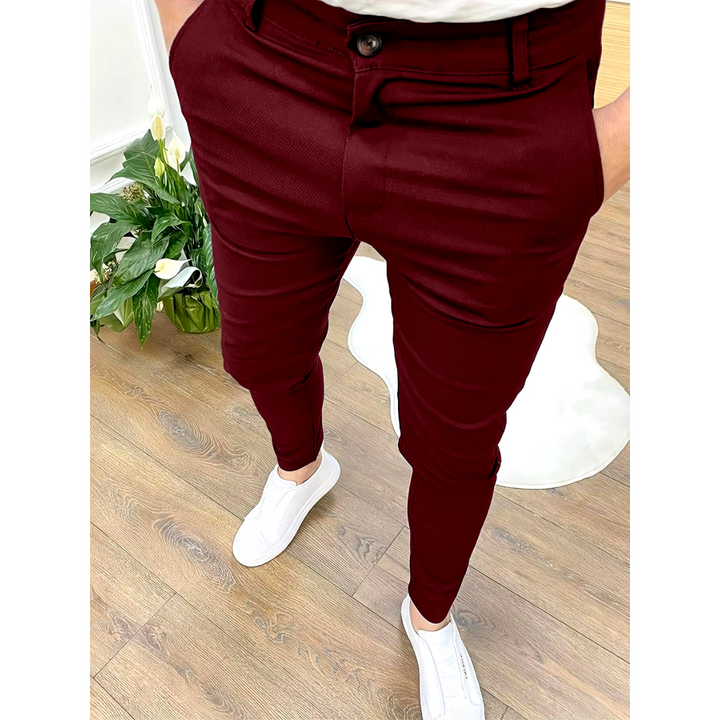 Mens Casual Pants Relaxed Fit