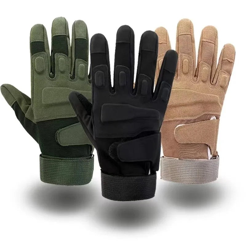 Mens Tactical Outdoor Gloves Durable Fit