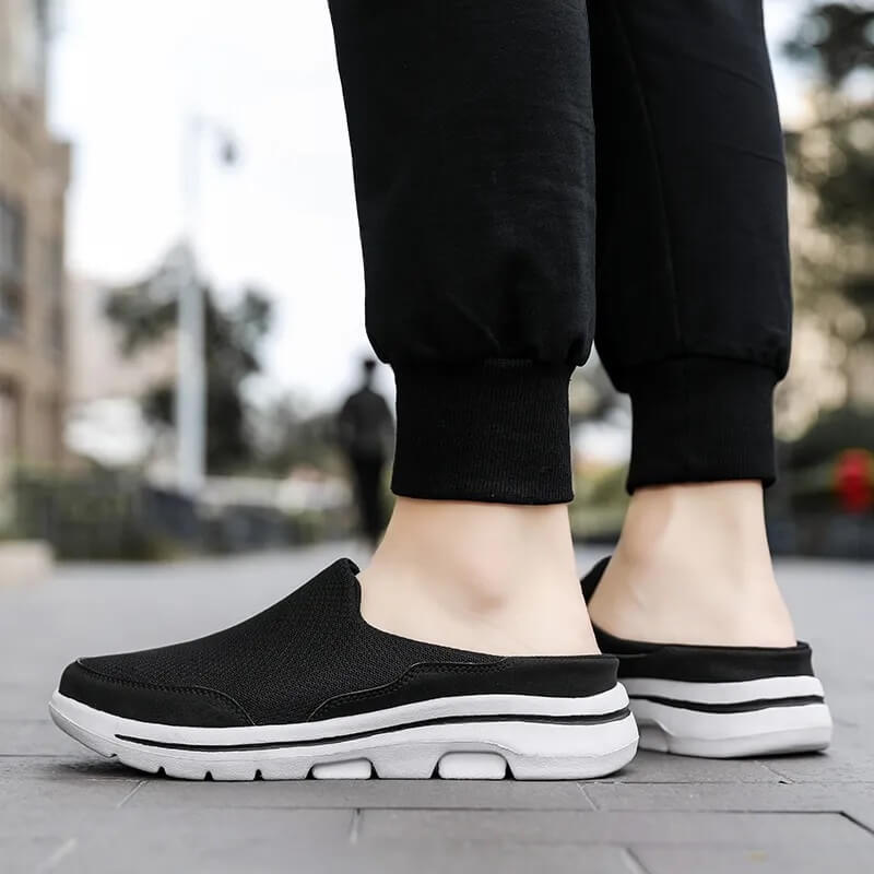 Unisex Orthopedic Mule Slippers Flexible Comfort