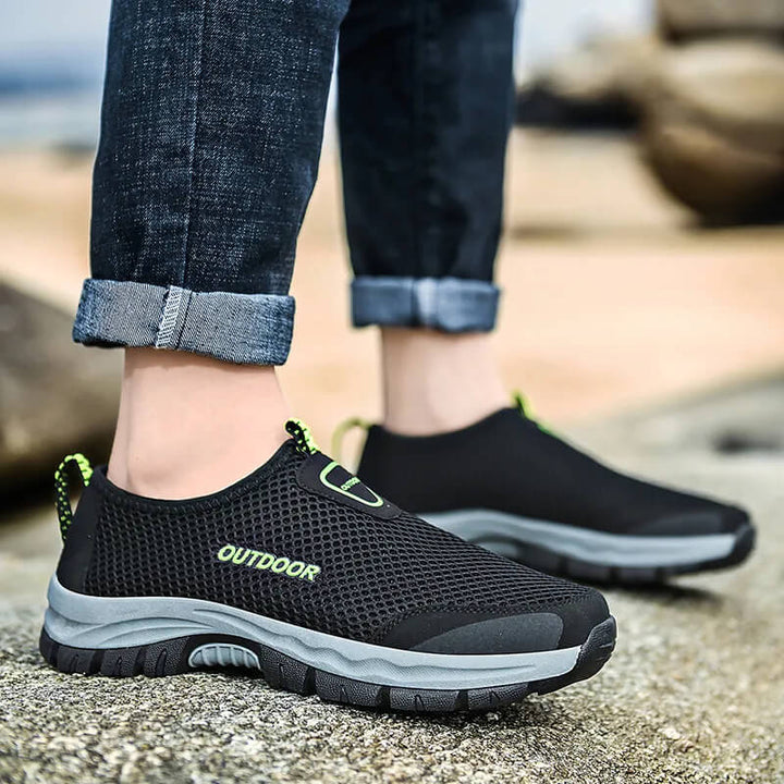 Unisex Orthopaedic Walking Shoes Stretch Slip-On
