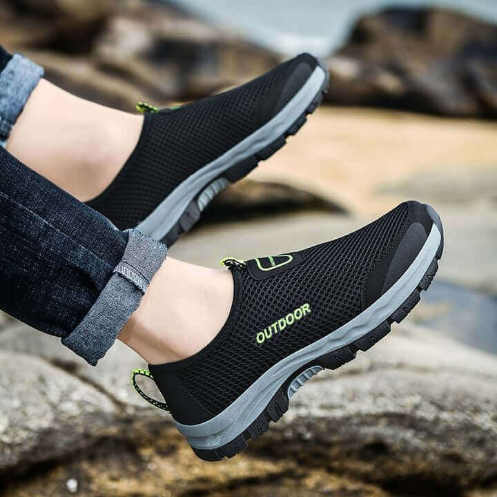 Unisex Orthopaedic Walking Shoes Stretch Slip-On