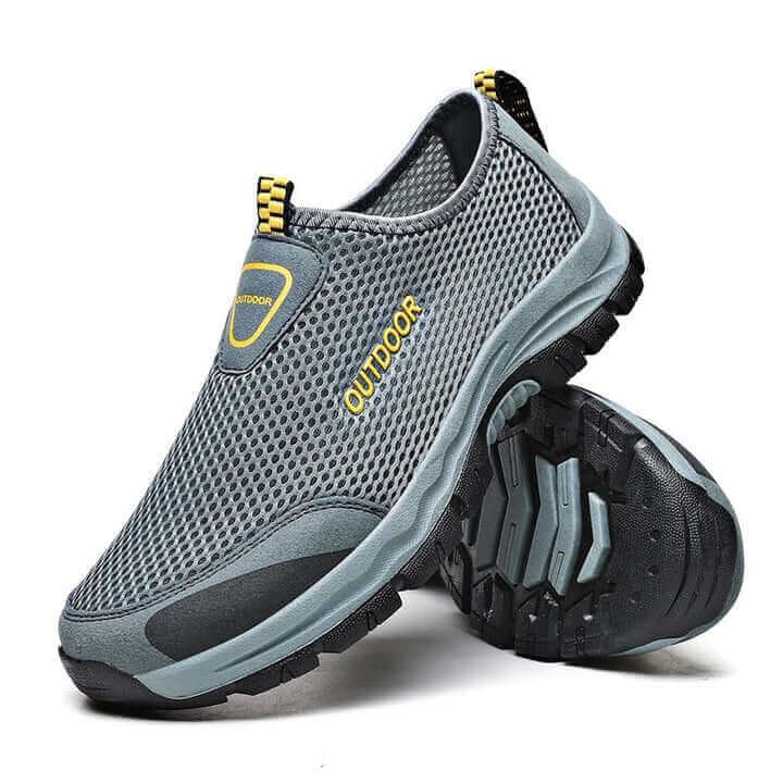 Unisex Orthopedic Walking Shoes Stretch Slip-On